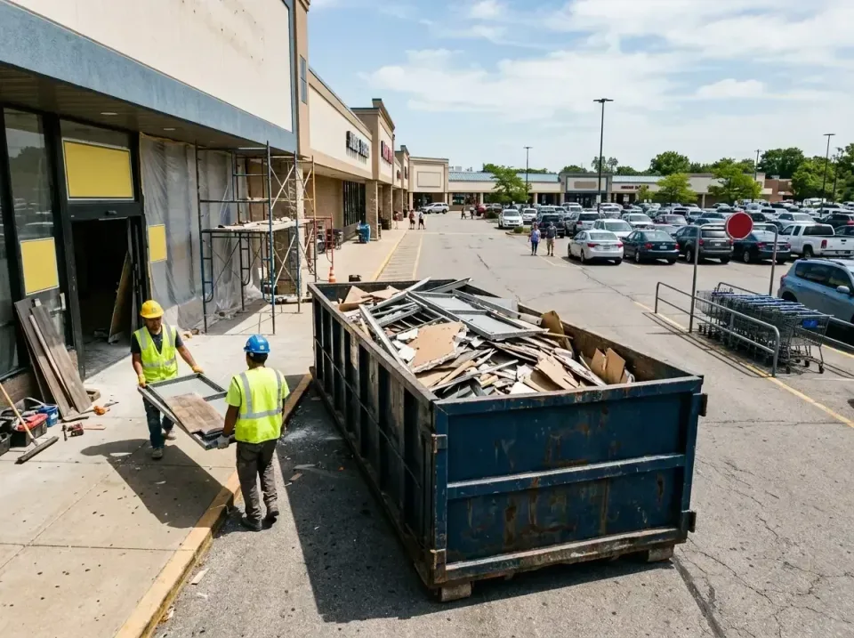 retail-store-renovation-debris-003 — frequently asked questions, Roll-off Dumpster Rentals in Troutdale, OR